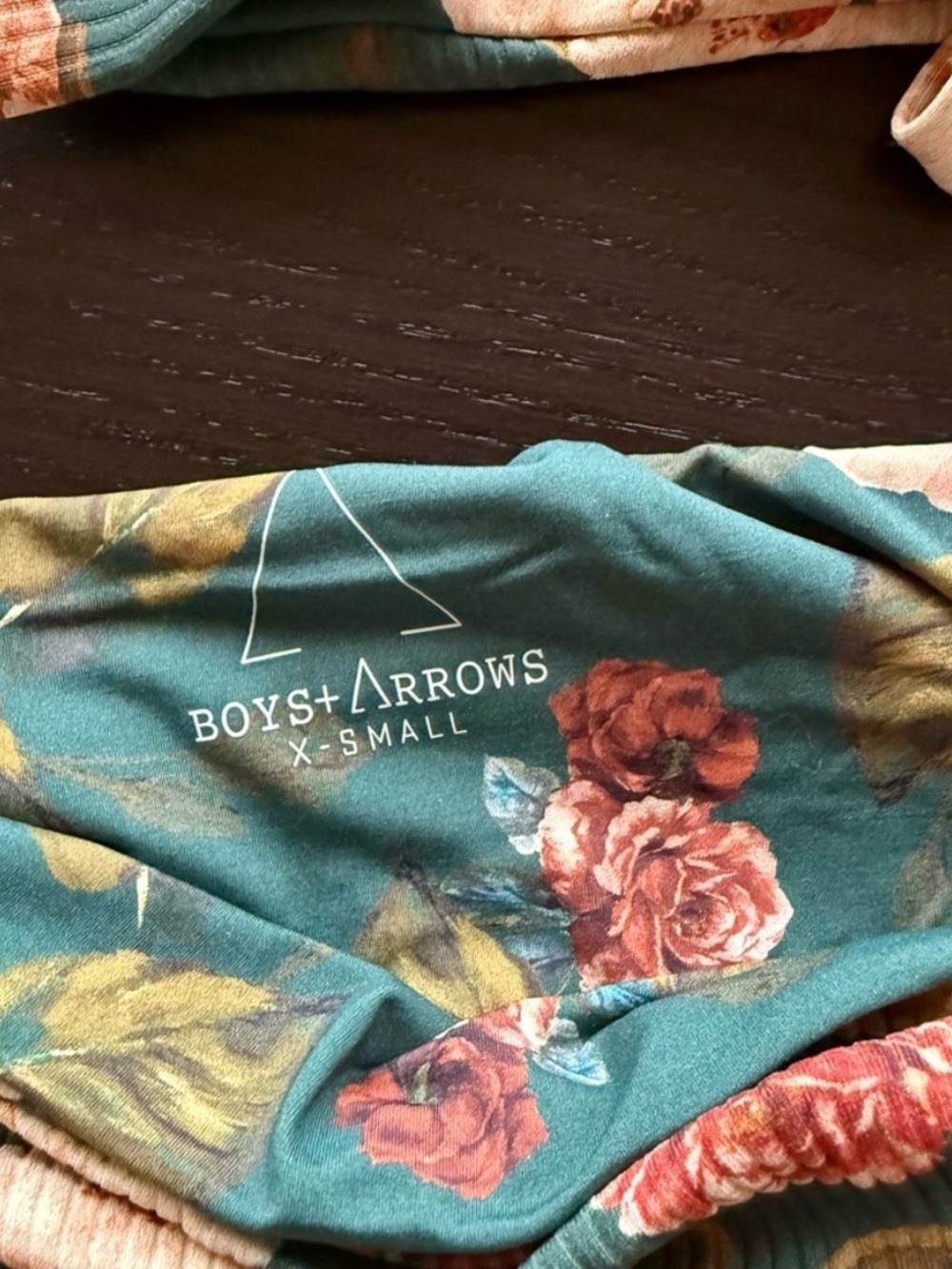 Boys + Arrows Floral Teal Bikini Set - Picture 5 of 5